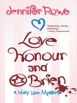 cover image of Love, Honour, and O'Brien